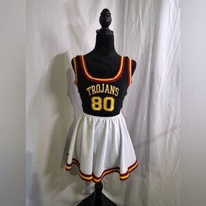 Bundle USC Trojans Women's Hype and Vice Cardinal Cheer Skirt/Tank Top Game Day